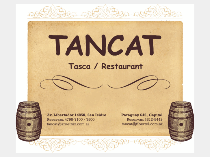www.tancatrestaurante.com