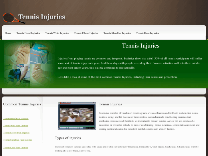 www.tennis-injuries.com