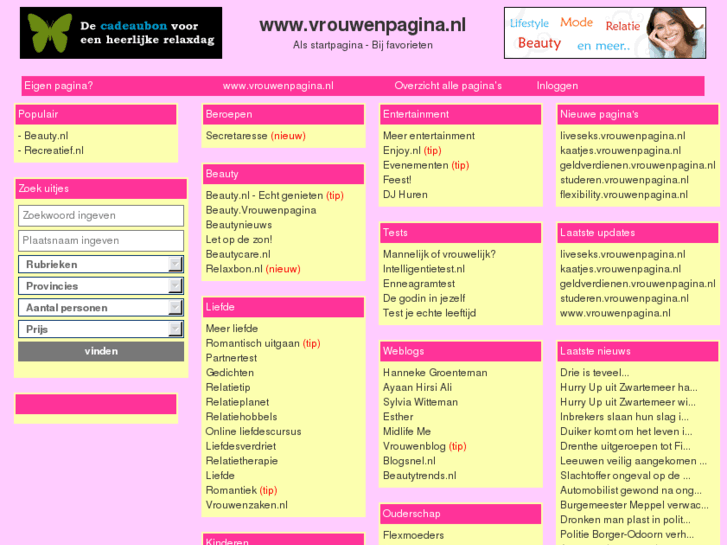 www.vrouwenpagina.nl