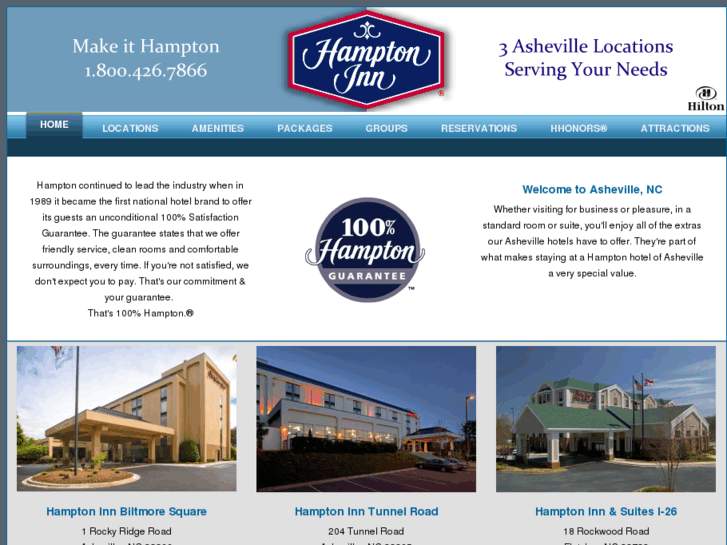 www.ashevillehamptoninns.com