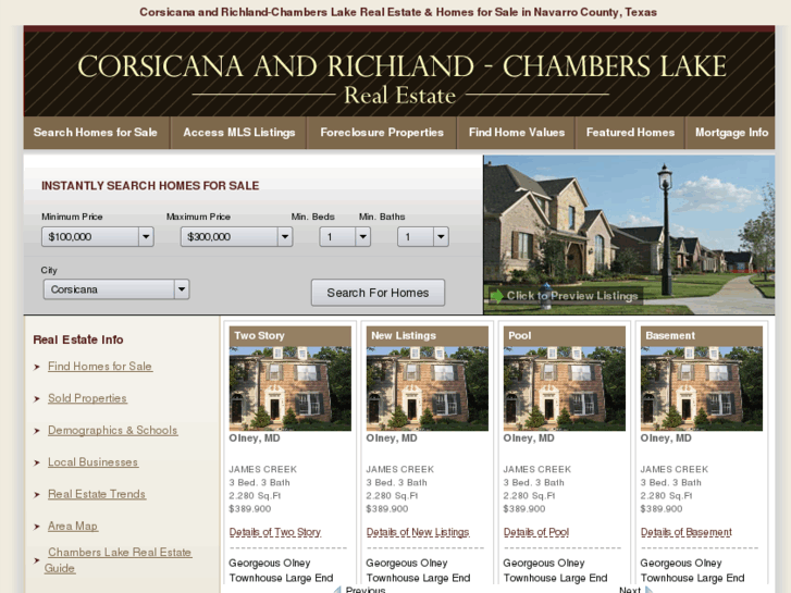 www.corsicana-real-estate.com