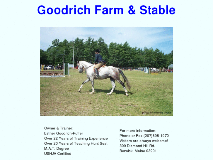 www.goodrichfarmandstable.com