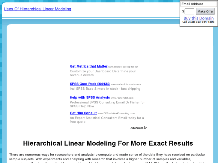 www.hierarchicallinearmodeling.com