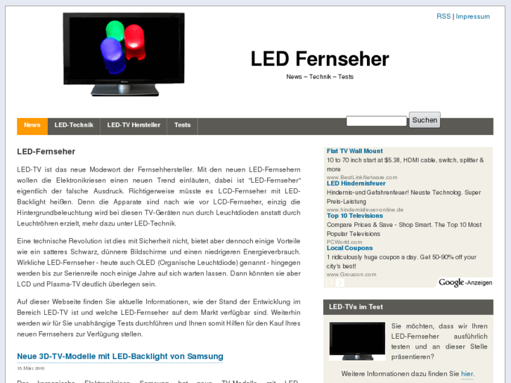 www.led-fernseher.biz