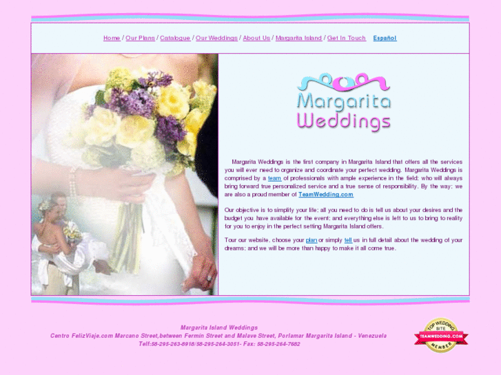 www.margaritaweddings.com