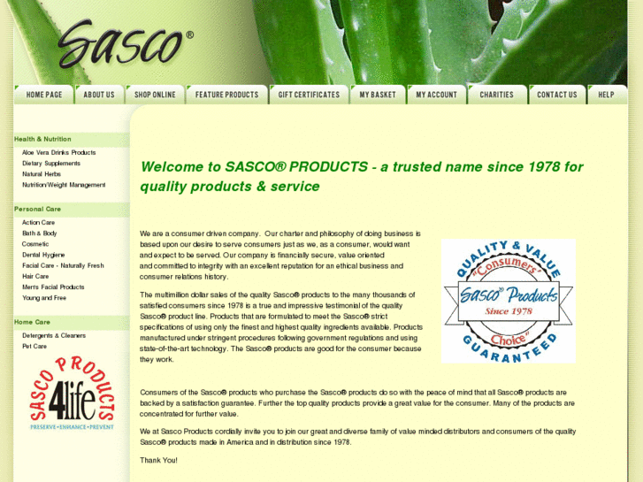 www.sascoproducts.com