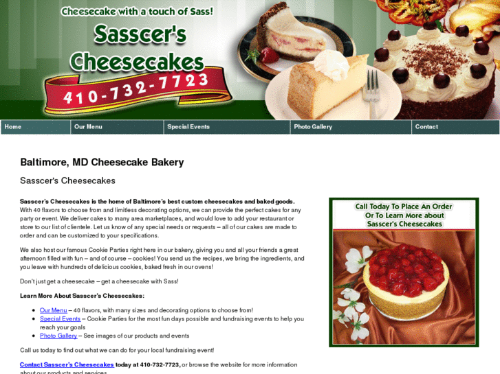 www.sasscerscheesecakes.com