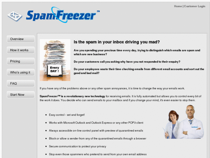 www.spamfreezer.net