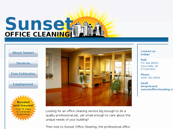 www.sunsetofficecleaning.biz