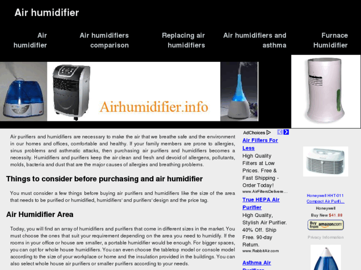 www.airhumidifier.info