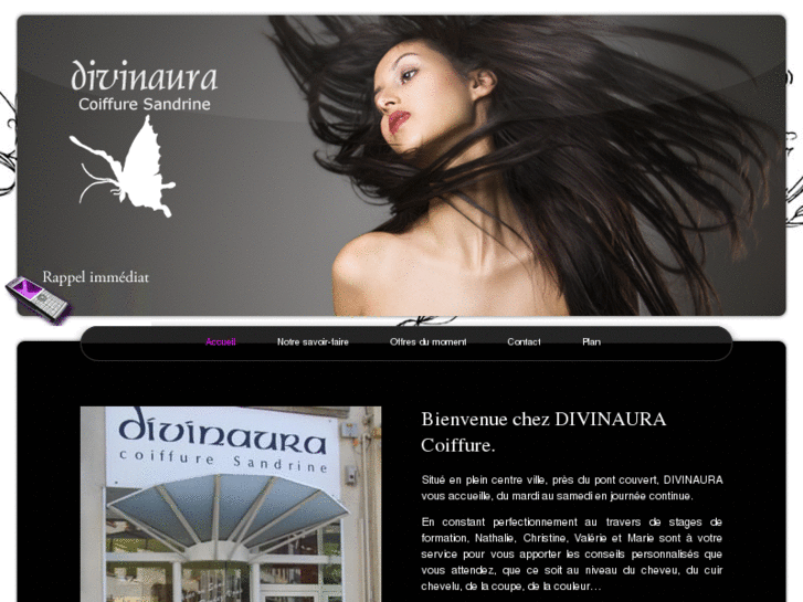 www.divinaura-coiffure.com