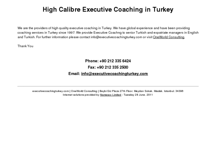 www.executivecoachingturkey.com