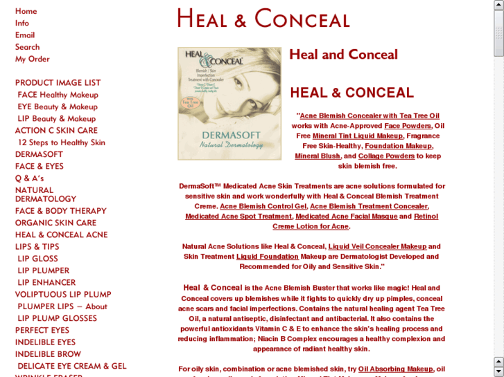 www.heal-and-conceal.net