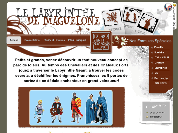 www.le-labyrinthe-de-maguelone.com