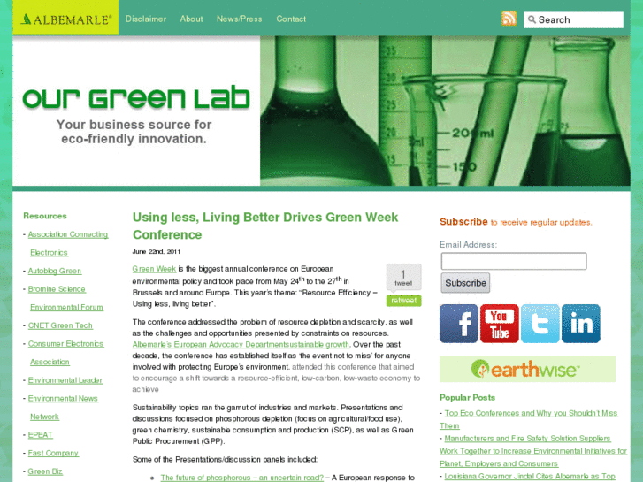 www.ourgreenlab.com