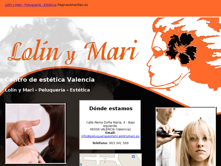 www.peluqueriayesteticalolinymari.es