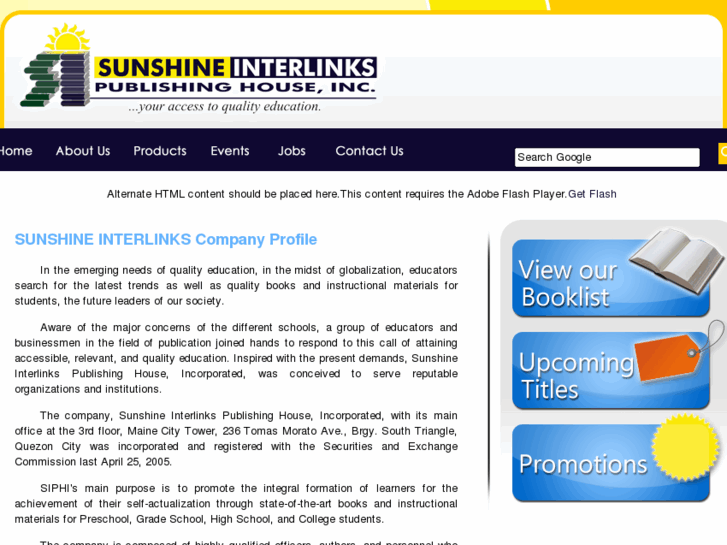 www.sunshineinterlinks.com