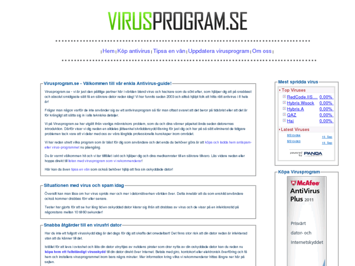 www.virusprogram.se