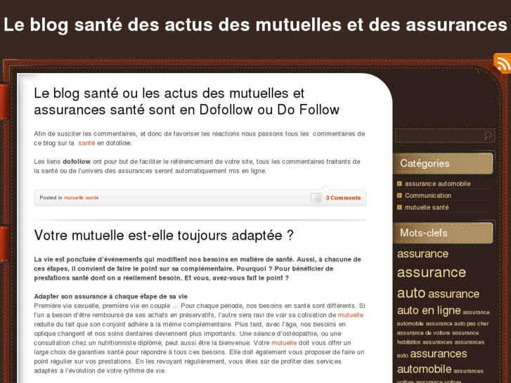 www.actus-mutuelles-et-assurances-sante.com