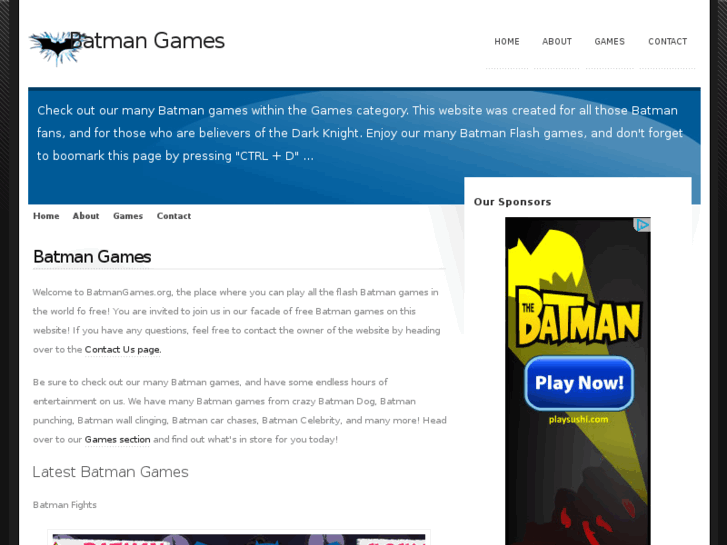 www.batmangames.org