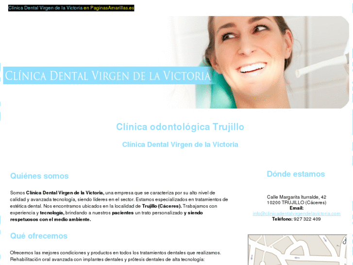 www.clinicadentalvirgendelavictoria.com