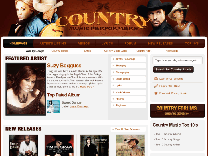 www.countrymusicperformers.com