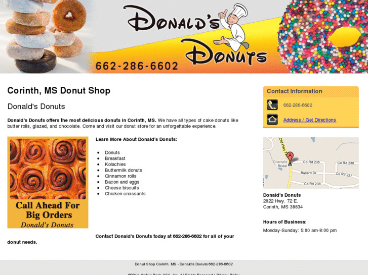 www.donaldsdonuts.com