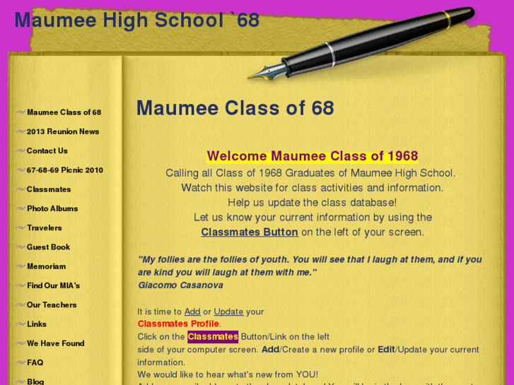 www.maumeeclassof68.com