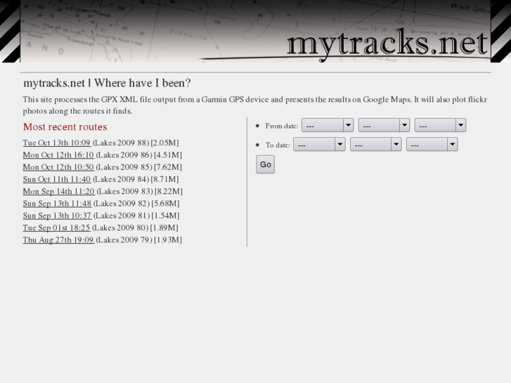 www.mytracks.net