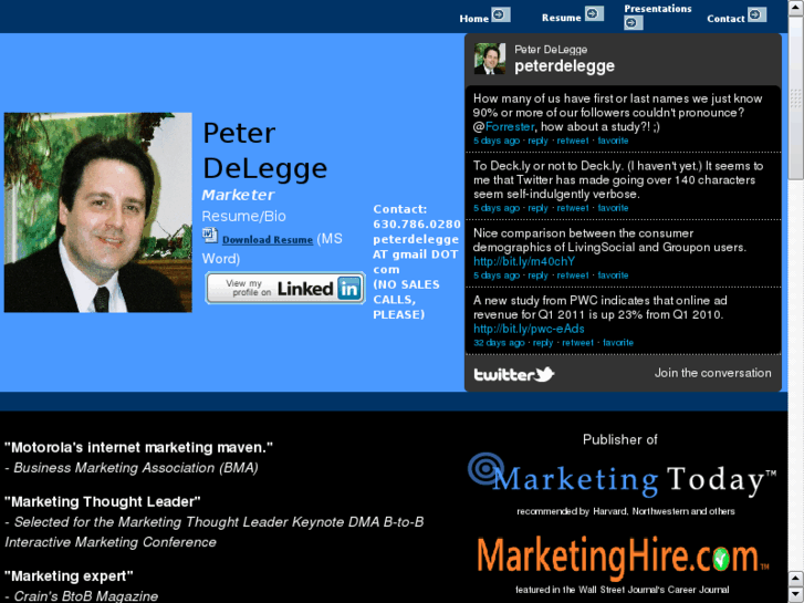 www.peterdelegge.com