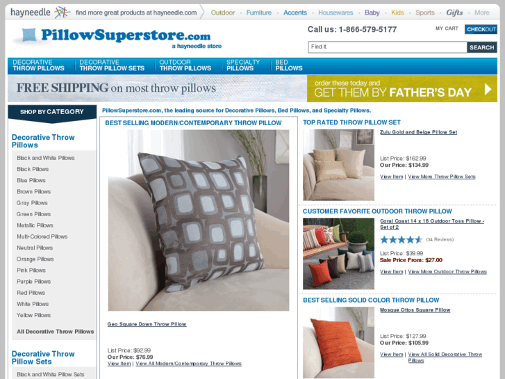 www.pillows-superstore.com