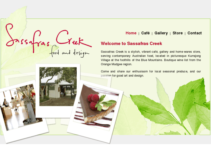 www.sassafrascreek.com