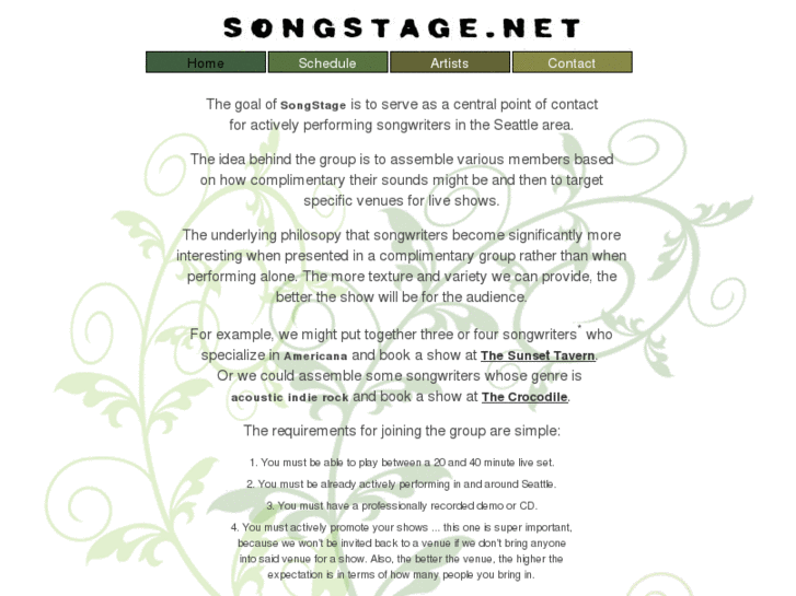 www.songstage.net