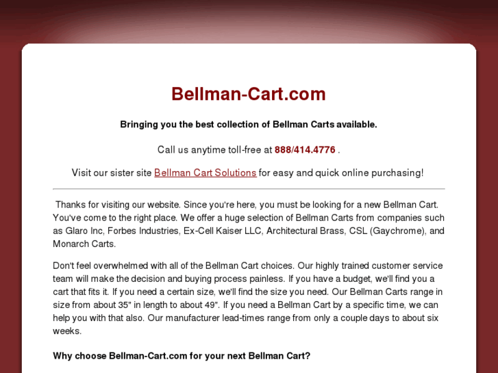 www.bellman-cart.com