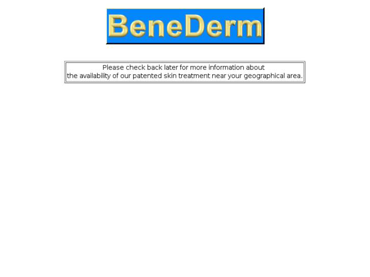 www.benederm.biz