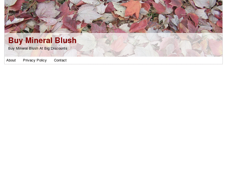 www.buymineralblush.com