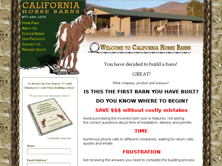 www.californiahorsebarns.com