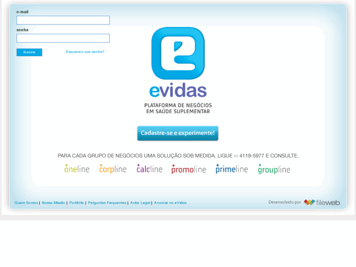 www.evidas.com.br