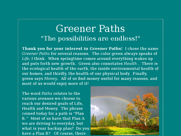 www.greenerpaths.info