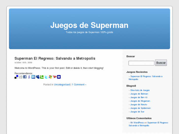 www.juegosdesuperman.es