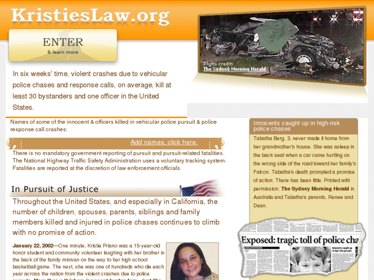 www.kristieslaw.org