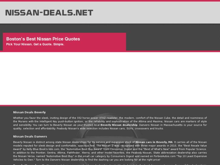 www.nissan-deals.net