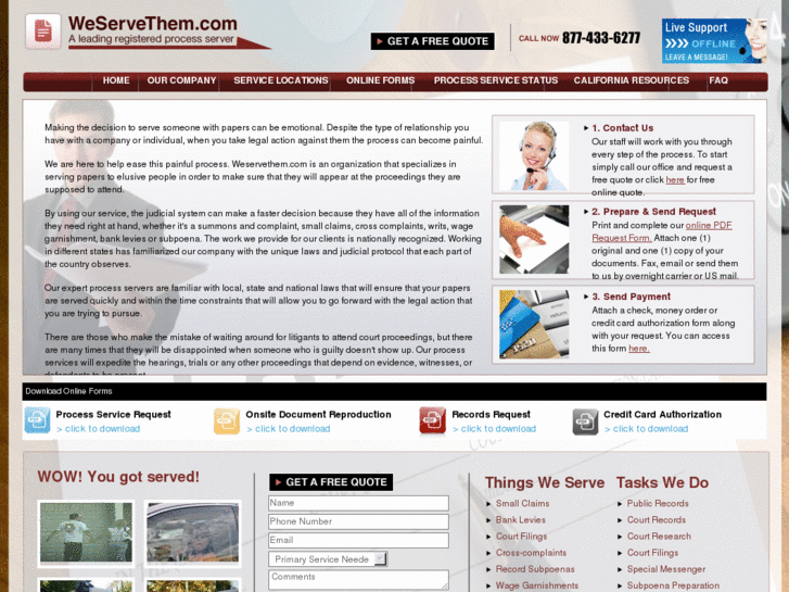 www.process-server-los-angeles.com