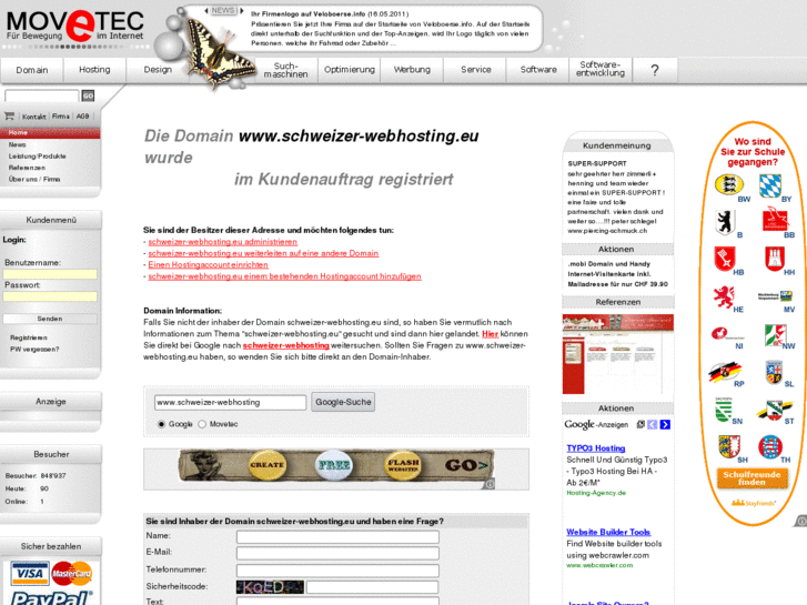 www.schweizer-webhosting.eu