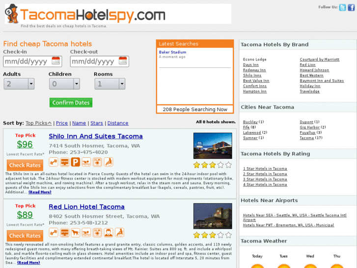 www.tacomahotelspy.com