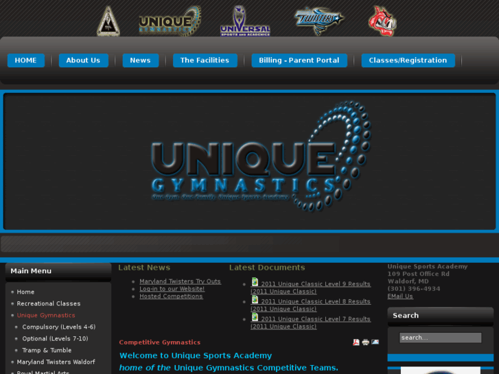 www.uniquegymnastics.com