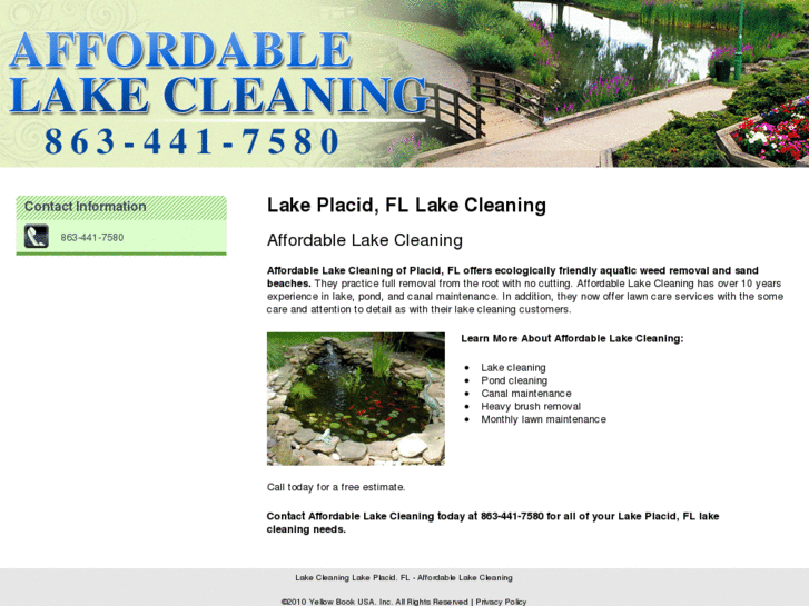 www.affordablelakecleaning.com