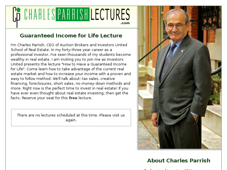 www.charlesparrishlectures.com