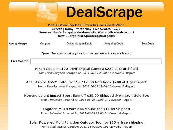 www.dealscrape.com