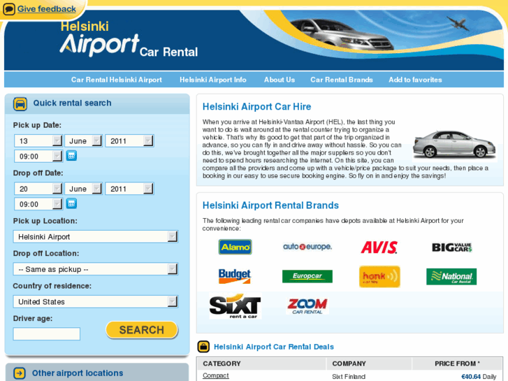 www.helsinkiairportcarhire.com